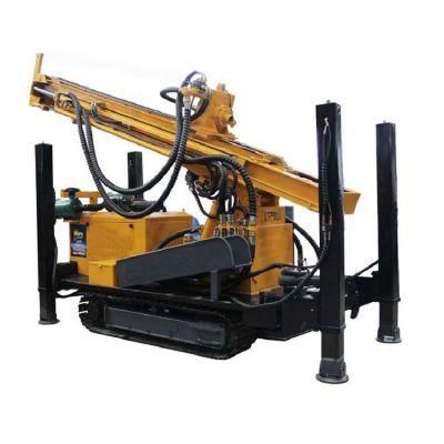 China Mine Crawler Portable Blast Hole Borehole Diesel Tunnel Drilling Rig