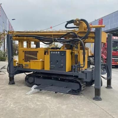 300m High Quality Crawler Type Hydraulic Water Well Drilling Rig, Down Hole Drilling Machine