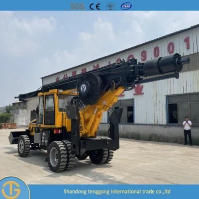 Pile Driver for Well Micro Pile Drilling Rig for Sale Dl-180 Model