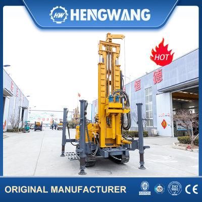 Popular Sell 260m Pneumatic Water Well Drilling Rig Use for Water Exploration