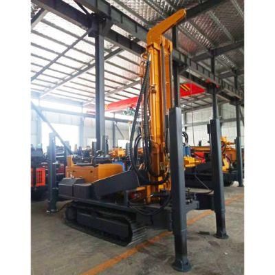 260m Crawler Water Well Bore Tube Rotary Machinery Drill Rig Drilling Machine