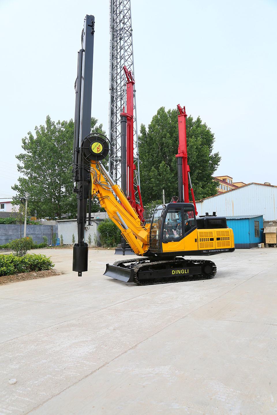 Shandong Province Small Hydraulic System Crawler Drilling Rig Df-20 Model