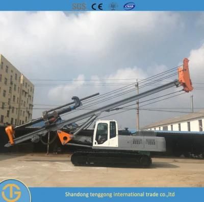 China Manufacture 20m Depth Rotary Screw Cfa Piling Rig for Sales