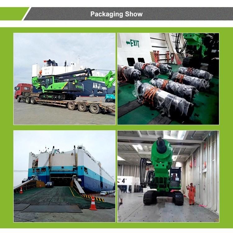 Tysim Auger Drilling Rigs Piling Foundation Equipment Rotary Drilling Rig for Pile Foundation