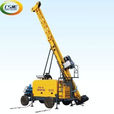 Hot Sale High Quality Full Hydraulic Tyre Drilling Rig for Deep Borehole