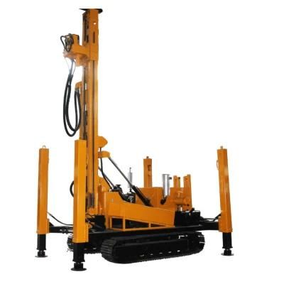 Multi Function Water and Pneumatic Rotary Water Well Drilling Rig