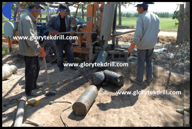800A 700m Cralwer with DTH Tools Drilling Rig for Water Oil Rock