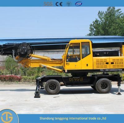 Pile Bored Pile Rotary Oil Surface Mini Piling Machine Drilling Rig