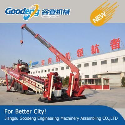 Goodeng 800T pipeline crossing machine HDD rig for optical fiber/cable/oil/gas system