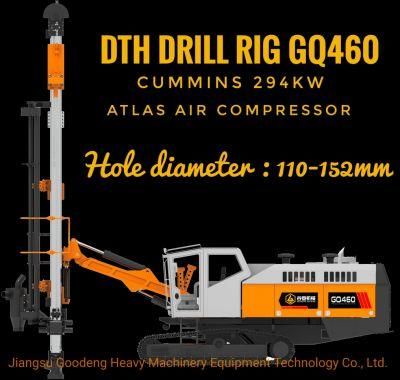GOODENG GQ460 Rotary Open Pit Hydraulic down-the-hole Drilling Rig