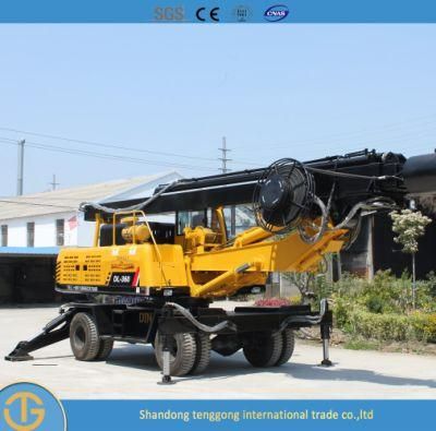 Engineering Construction Crawler Rotary Wheeled 360 Pile Driver for Sale