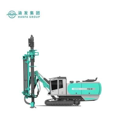 Hfga-44 90-138mm Integrated DTH Surface Crawler Type Mine Drilling Rig