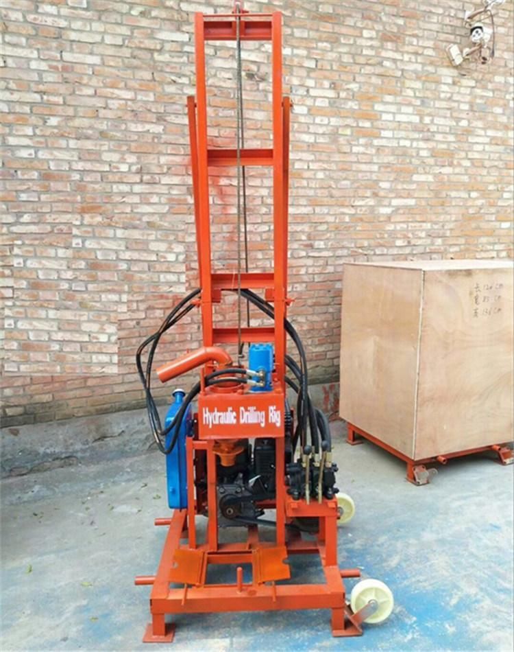 Portable Diesel Rock Drill Machine Water Well Drilling Rig