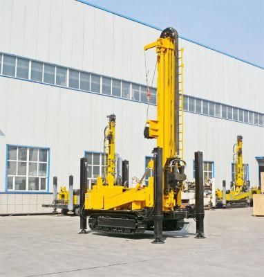 Moneymaker China Feida Jk New Arrival Fy280 Hydraulic Steel Crawler Type DTH Portable Land Borehole Water Drilling Rigs Cost