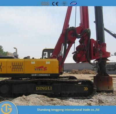 Hydraulic Bored Tractor Portable Small Drilling Rig Light for Engineering Project