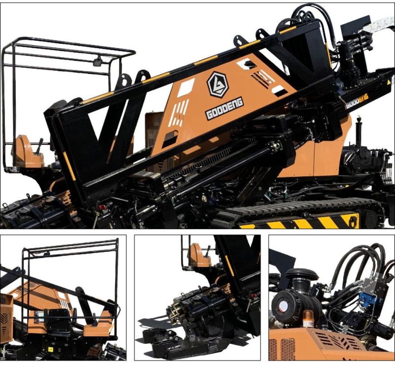 GD 25T/32T/36T/38T/42T/45T/70Tmachine trenchless equipment drilling machinery horizontal directional drilling rig with optioal manipulator