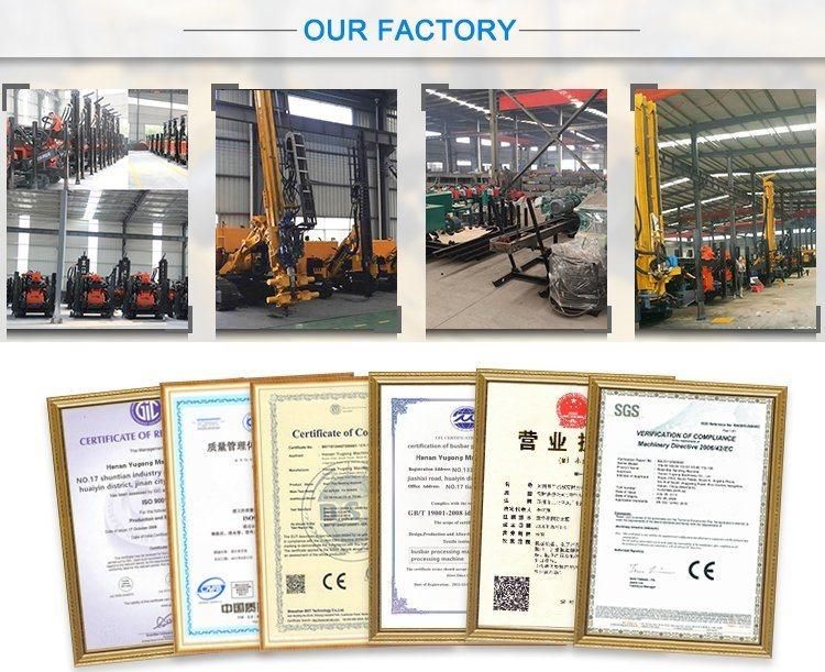 200 Meter Hydraulic Motor Rotary Water Well Drilling Rig