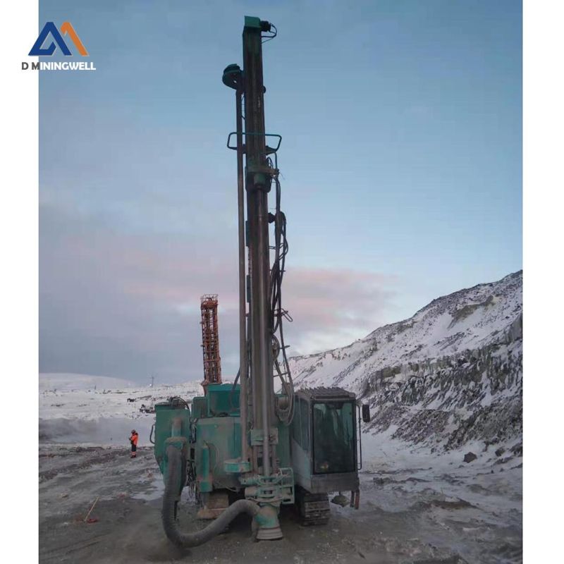 DTH Drill Machine Use Long Rod New Drilling Rig Crawler Drilling Rig Mine Rock Drill Rig