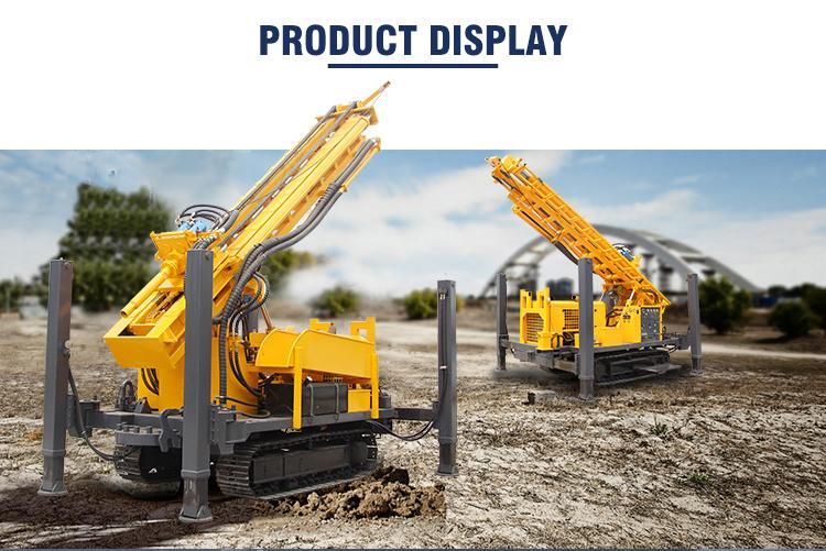 Pneumatic Borehole Hydraulic Rotary Water Well Drilling Rig