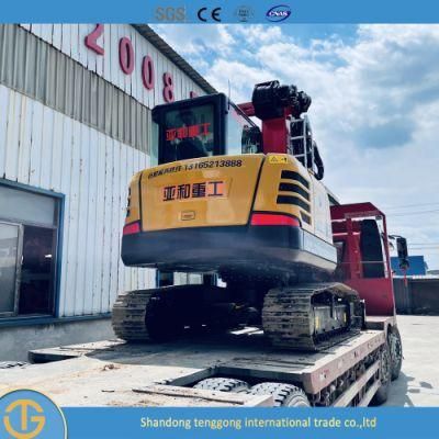 Micro Mini Piling Machine Bored Portable Pile Rotary Crawler Rotary Drilling Rig