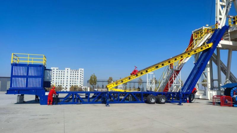 Power Catwalk! ! Automatic Petroleum Equipment for Drilling Rig Workover Rig Automatic Move Lifting Tubing Drill Pipe Casing