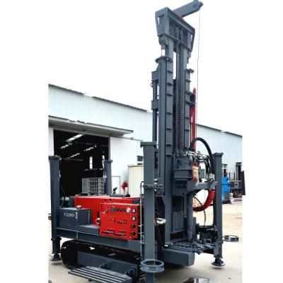 260meters Crawler Type Hydraulic Water Well Drilling Rig