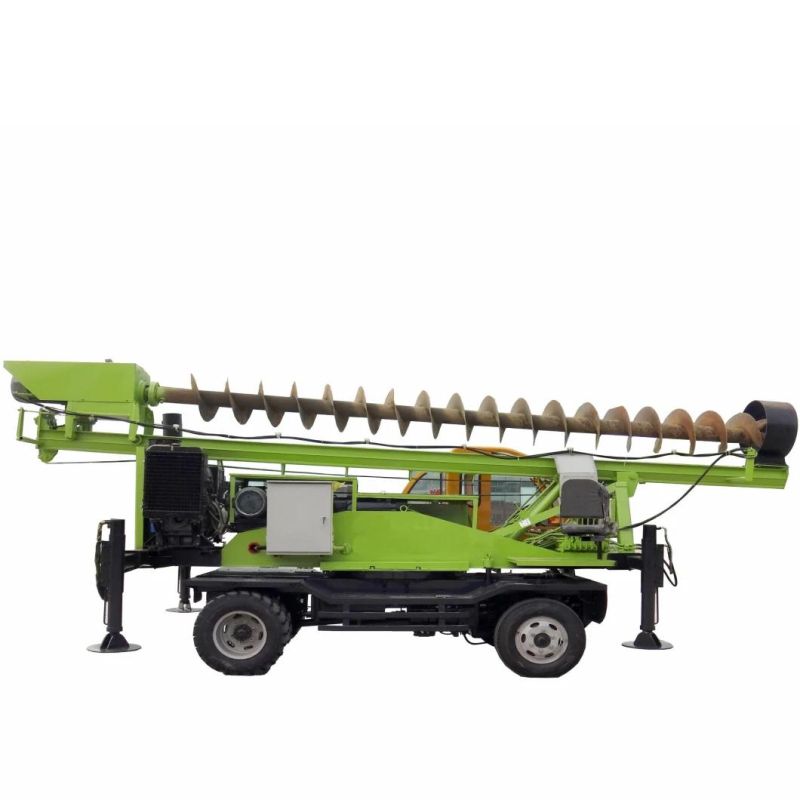 Wheeled 360-6 Long Screw Economical Pilling Machine for Sale
