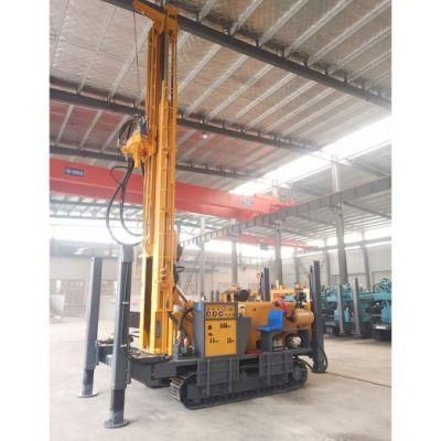 Crawler Type Borewell Drilling Machine Water Well Drilling Rig for 450m