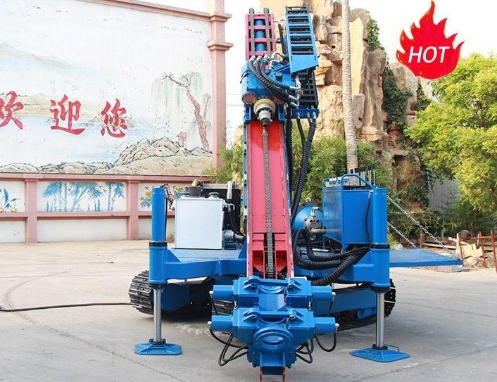 Best Show Pressure of Gyrator 36 Kn Full Hydraulic Top Drive Crawler Anchoring Drilling Rigs for The Construction