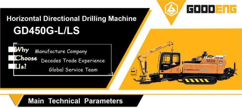 Hot sale GS450G-LS HDD rig for oil/underground pipeline