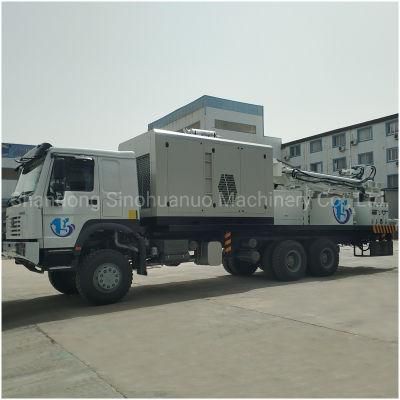 300m Well Drilling Machine with Air Compressor