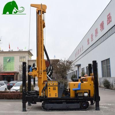 Durable Small Four Crawler Water Well Drilling Rig Machine