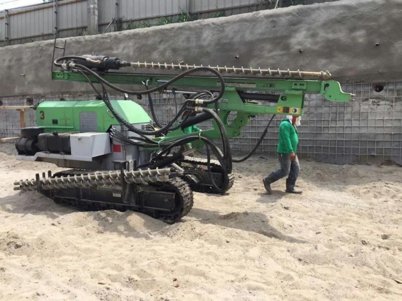 G140yf 20m Hydraulic Mine Blast Hole Hard Rock Drill Separated DTH Surface Drilling Rig Anchor Construction Engineering Machine