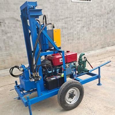 130m-150m Diesel Drill Equipments Water Well Machinery Small Drilling Rig with Cheap Price