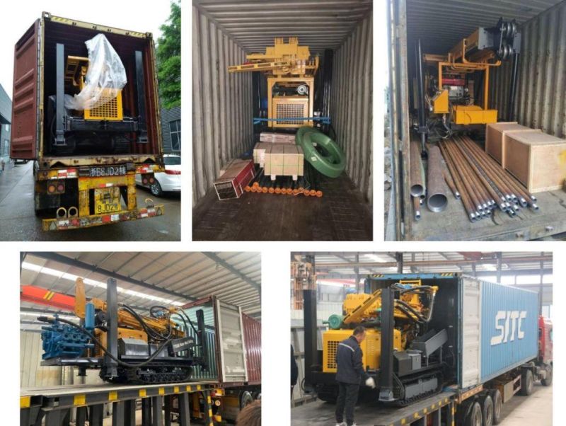 New Compound Drill Machine Machinery Rock Equipment Equipments Well Rig Drilling Rigs 280m