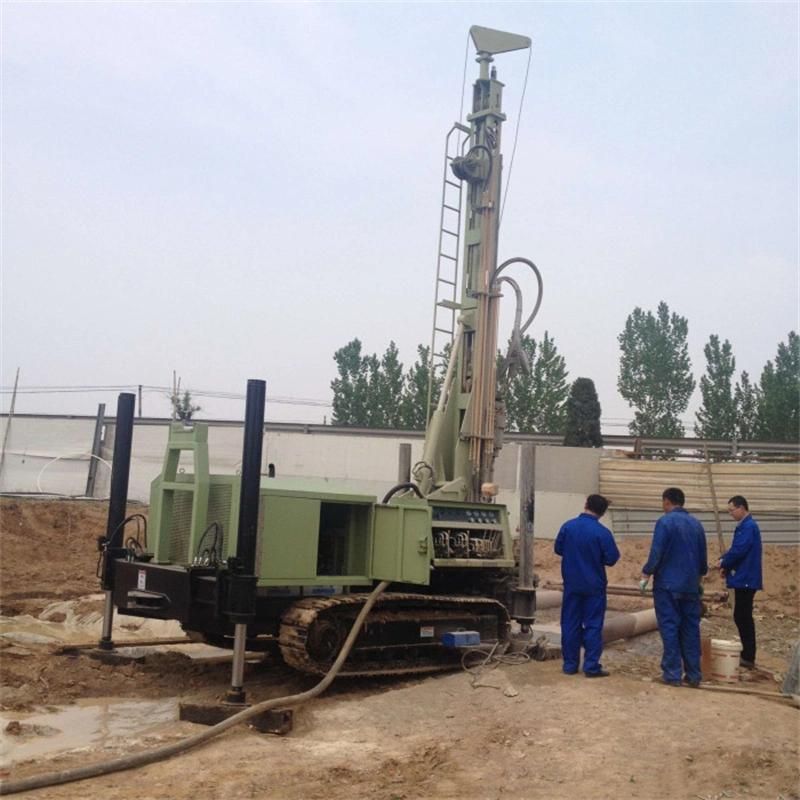 Cheap Crawler Mounted Water Well Drilling Equipment