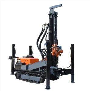 Crawler Mounted Kw200 Water Well Borehole Drilling Rig