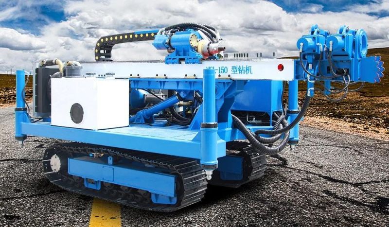 Drilling Diameter 150-250mm Full Hydraulic Crawler Jet Grouting Anchor Drill Rig Borehole Drilling Machine Price