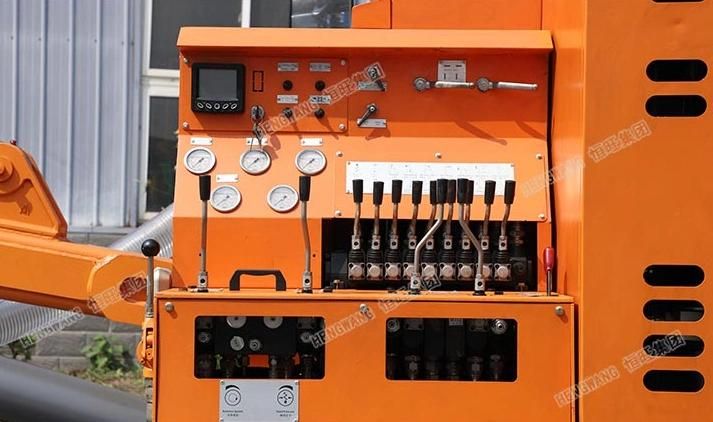 Hole Depth 20m Diesel Crawler Type Pneumatic Blast Hole Rock Drilling Machine with Air Compressor