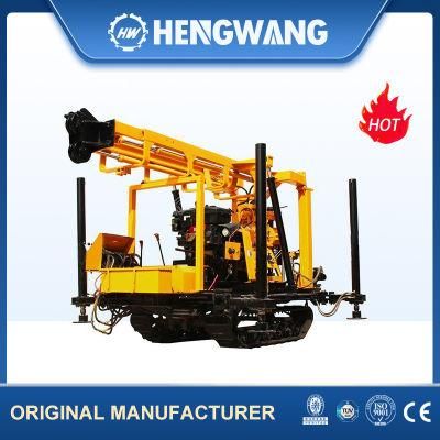 200m Portable Trailer Mounted Small Water Well Drilling Rig Hydraulic Drill Rig