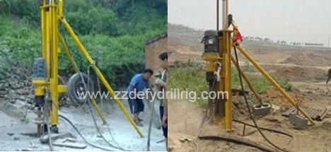 2022 Hot Sale 200 Hot Sale Portable Borehole Geological Mining Drilling Rig Machine Cheap