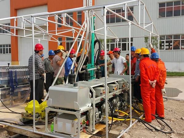 Hfp1000 Hydraulic Geophysical Core Drilling Drill Rig for Open Pit