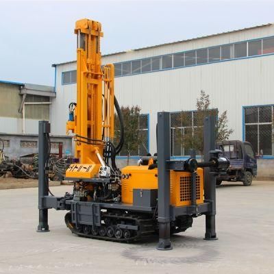 High Pressure Air Borehole Water Well Drilling Equipment with Air Compressor for Hard Rock Drilling