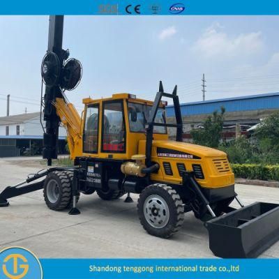 Cfa Crawler Hammer Hydraulic Piling Drilling Rig Machine for Sale Dl-180 Model