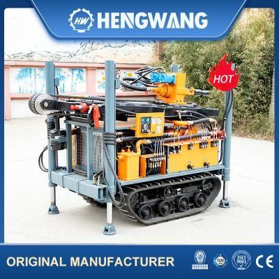 China Sell Drilling Depth 160m Pneumatic Drill Rig with 2m Drill Mast