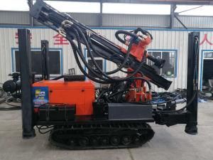 Rubber Track Mounted Kw180r Water Well Borehole Drilling Rig