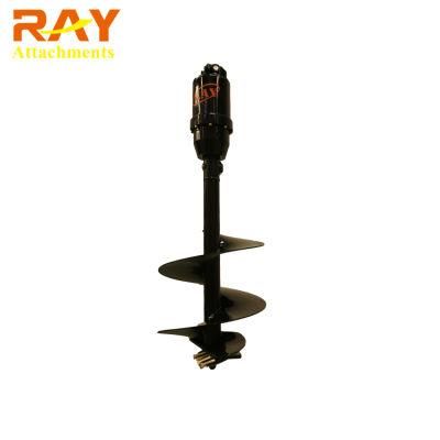 Hole Digging Auger Tools Excavator Hydraulic Auger Drive Post Hole Digger