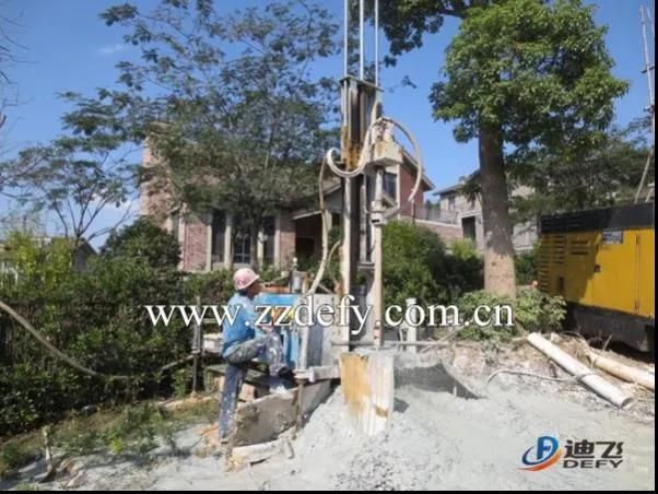 Dfq-100W Hydraulic Small DTH Hammer Water Well Rig Drilling Machine