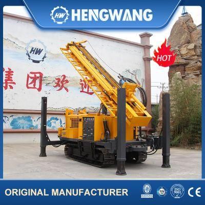 China Sell High Efficiency Weight 10 Ton Pneumatic Drill Rig with 6m Drill Mast