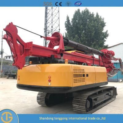 Pile Driver Portable Pile Driver Electric Ground Diesel Engine Drilling Rig with Two Drilling Tools for Free Can Customize